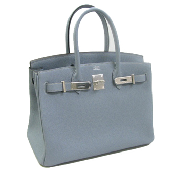 HERMES エルメス バーキン30 スーパーコピー ハンドバッグ ブルーリン トゴ Birkin 030